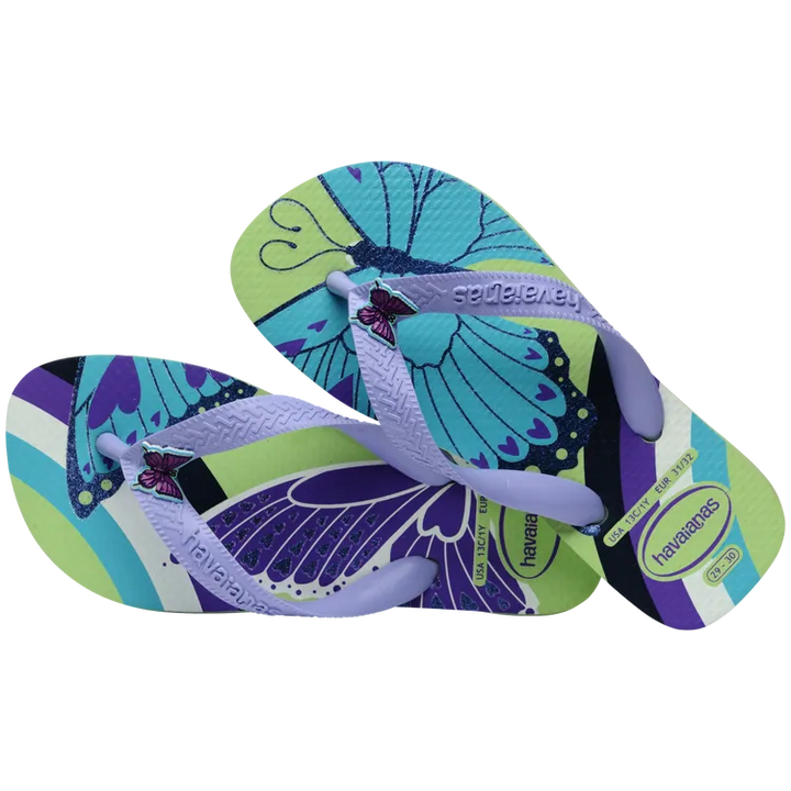 HAVAIANAS KIDS Fantasy Butterfly Sandals-The Shop Laguna Beach