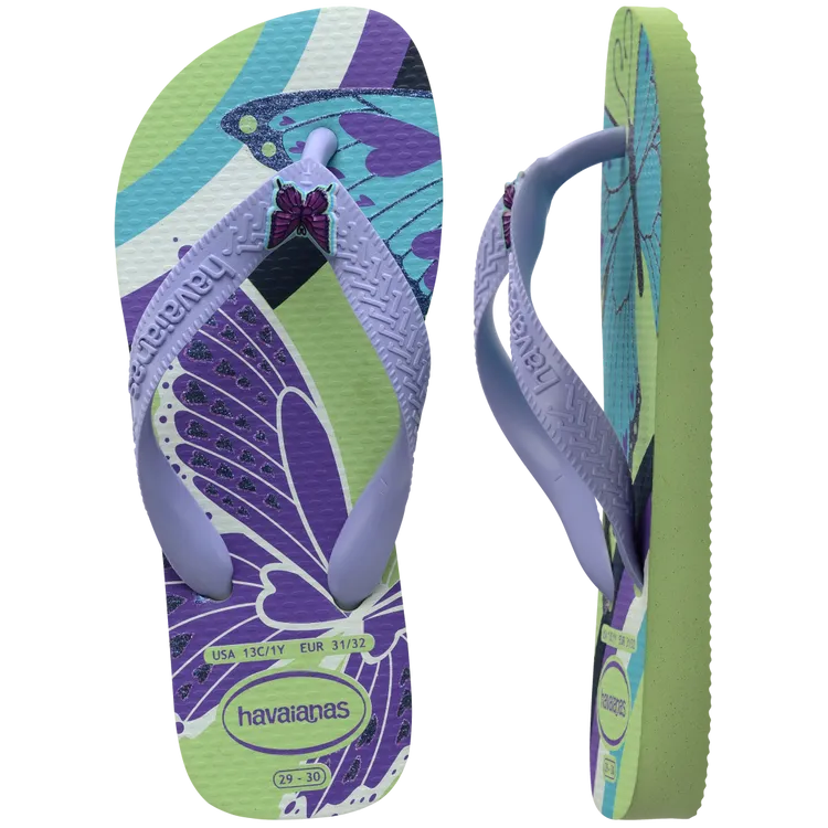 HAVAIANAS KIDS Fantasy Butterfly Sandals-The Shop Laguna Beach