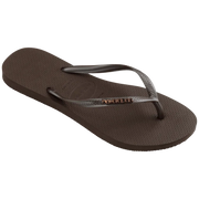 HAVAIANAS Slim Logo Metallic Sandal-The Shop Laguna Beach