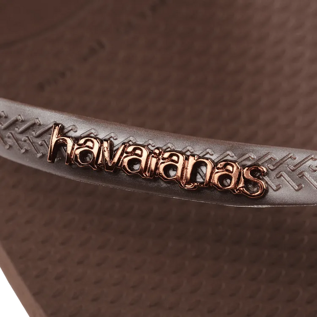 HAVAIANAS Slim Logo Metallic Sandal-The Shop Laguna Beach