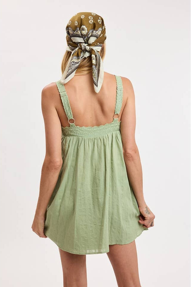 KEEN THE LABEL Honor Babydoll Mini Dress