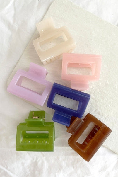 LOVELINA Camila 2-Inch Milky Claw Clip - More Colors Available-The Shop Laguna Beach
