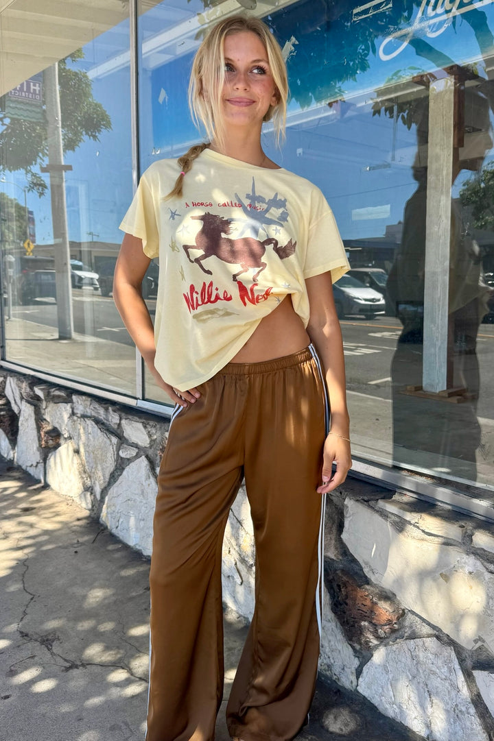 KEEN THE LABEL Ottilie Satin Track Pant