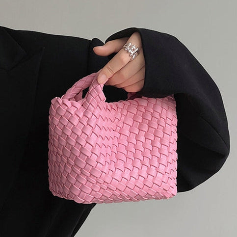 KEEN THE LABEL Mini Woven Crossbody Bag - More Colors Available-The Shop Laguna Beach