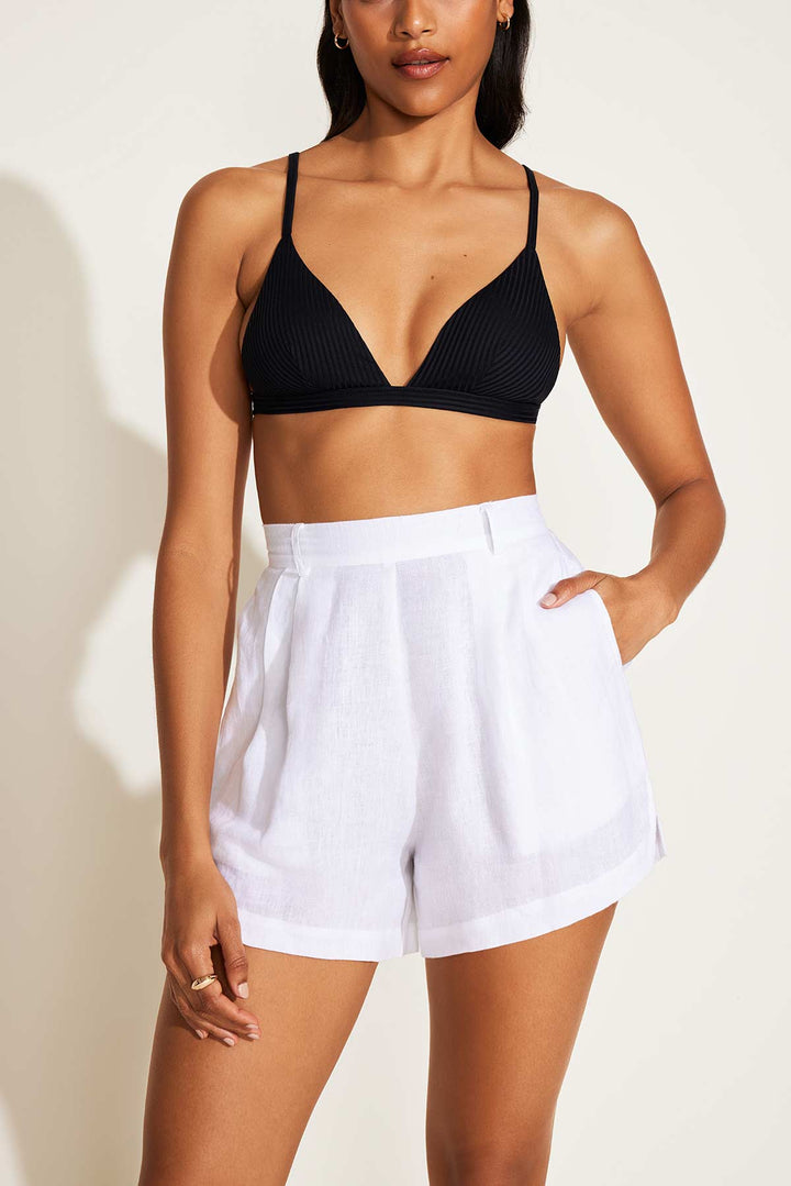 VITAMIN A The Getaway Linen Short-The Shop Laguna Beach