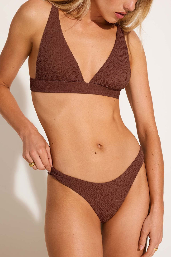 VITAMIN A California Textured High Leg Bottom-The Shop Laguna Beach