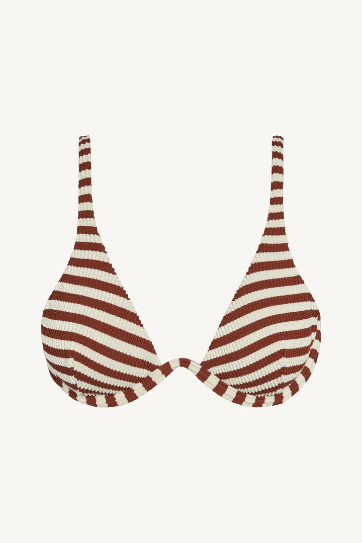 VITAMIN A Maisie Textured Underwire Top-The Shop Laguna Beach