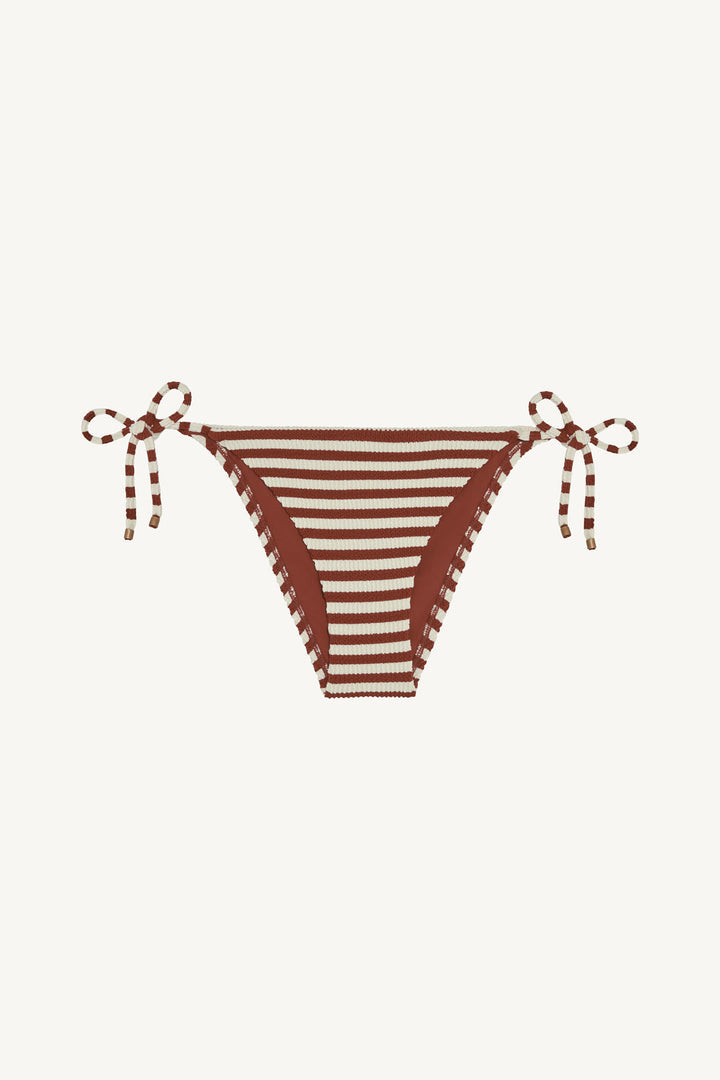 VITAMIN A Elle Textured Tie-Side Bottom-The Shop Laguna Beach
