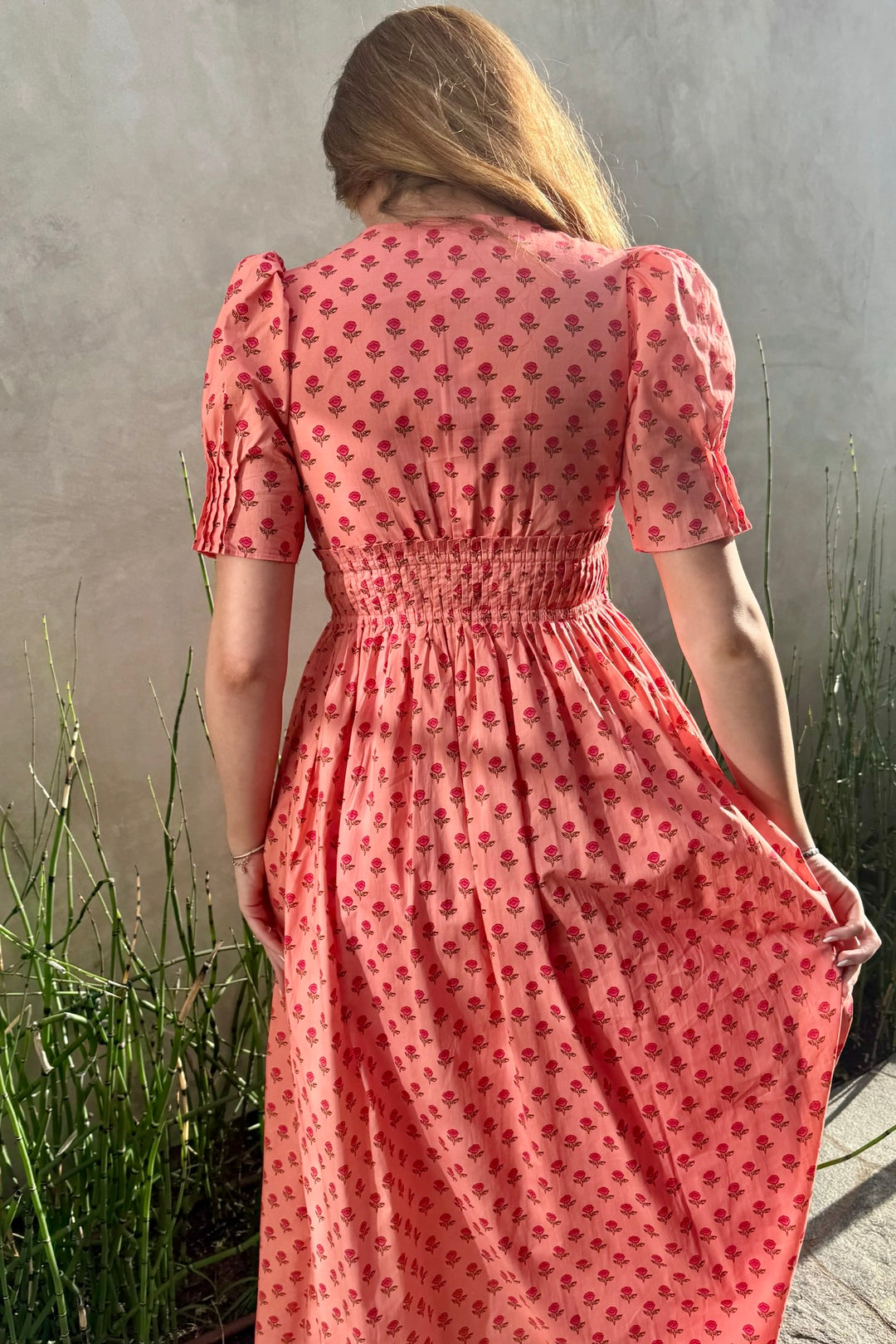 KEEN THE LABEL Quinn Pleated Midi Dress-The Shop Laguna Beach