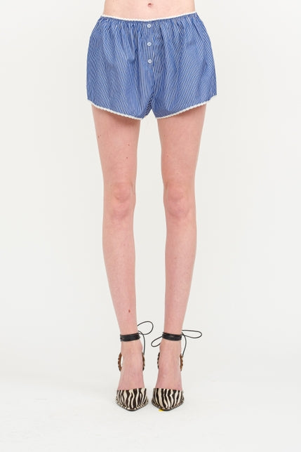 KEEN THE LABEL Mari Striped Poplin Short