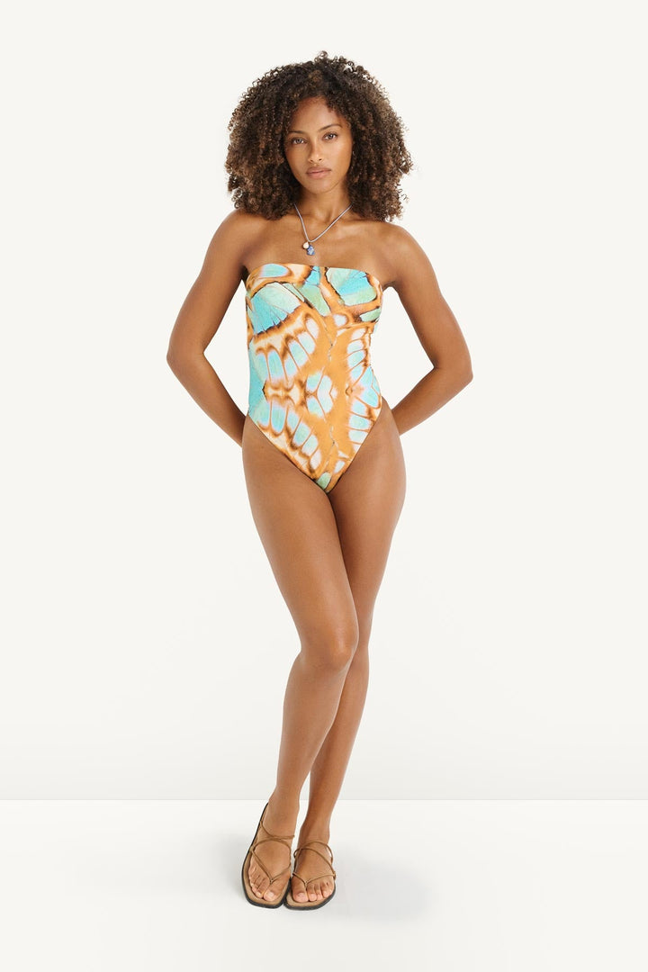 VITAMIN A Classic Bandeau One Piece-The Shop Laguna Beach