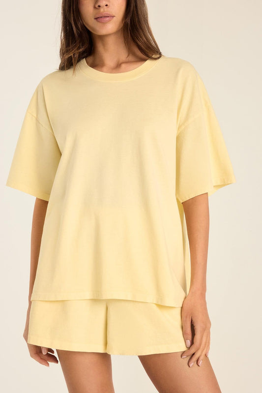 VITAMIN A Coast Oversized Boyfriend Tee-The Shop Laguna Beach