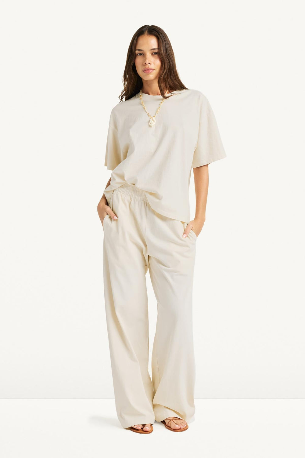 VITAMIN A Coast Oversized Boyfriend Tee-The Shop Laguna Beach