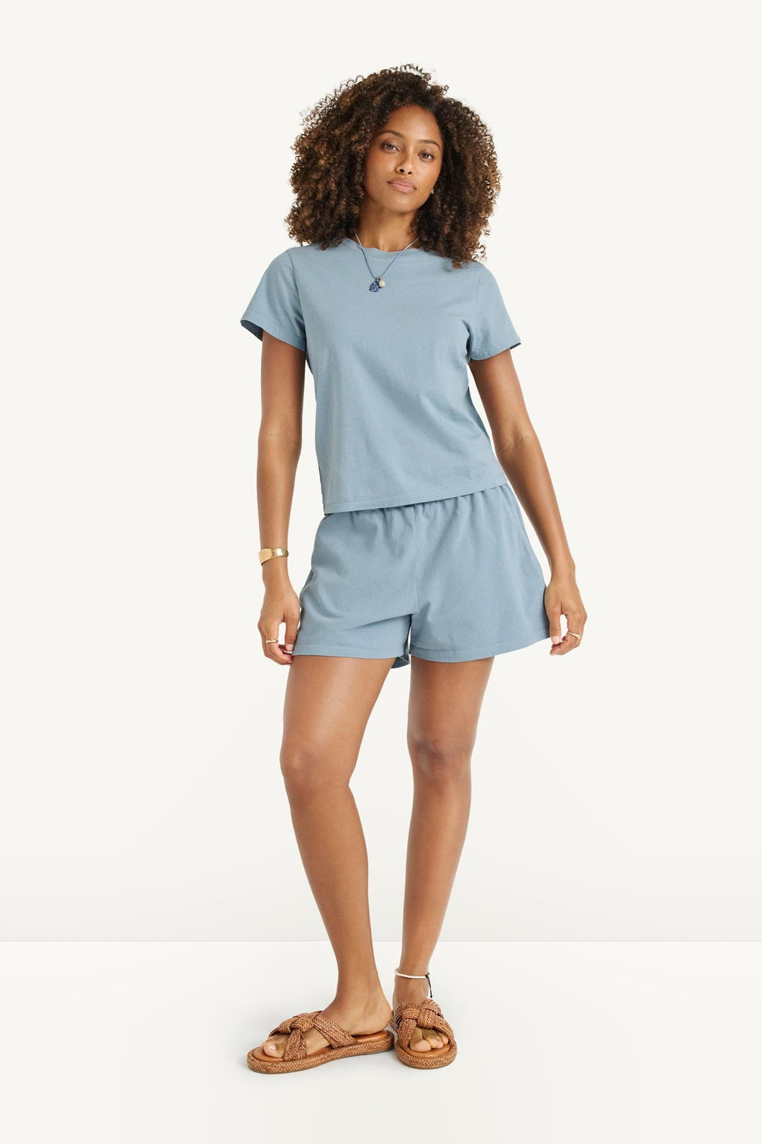 VITAMIN A Coast Fitted Jersey Tee-The Shop Laguna Beach