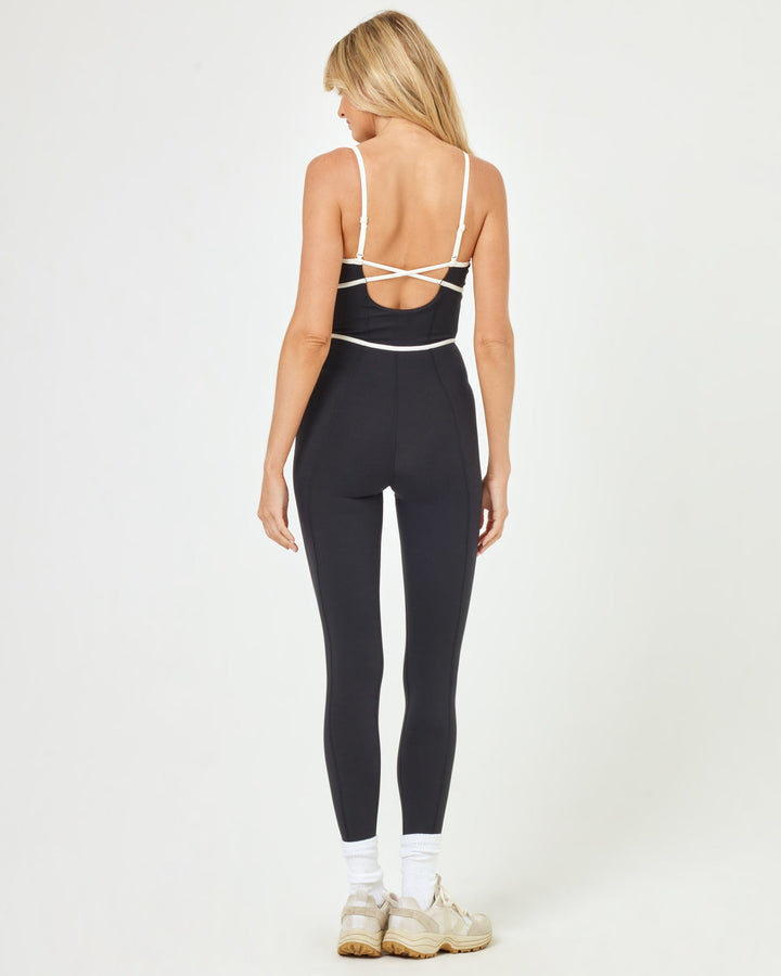 Ace Jumpsuit - Black-Cream-The Shop Laguna Beach