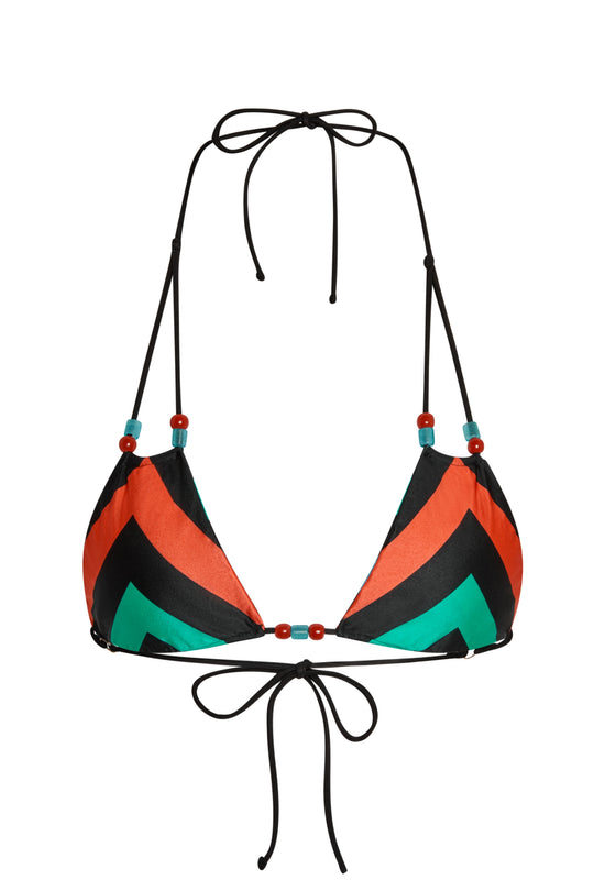 INDAH Bongo Printed Micro Tri Top-The Shop Laguna Beach