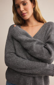 Z SUPPLY Emile V-Neck Cardigan Sweater-The Shop Laguna Beach
