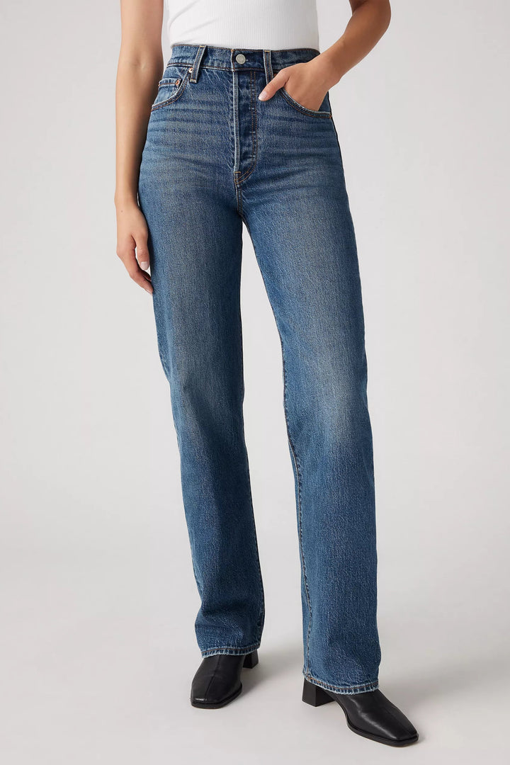 LEVI'S Ribcage Full Length Wide-Leg Jean - More Colors Available-The Shop Laguna Beach