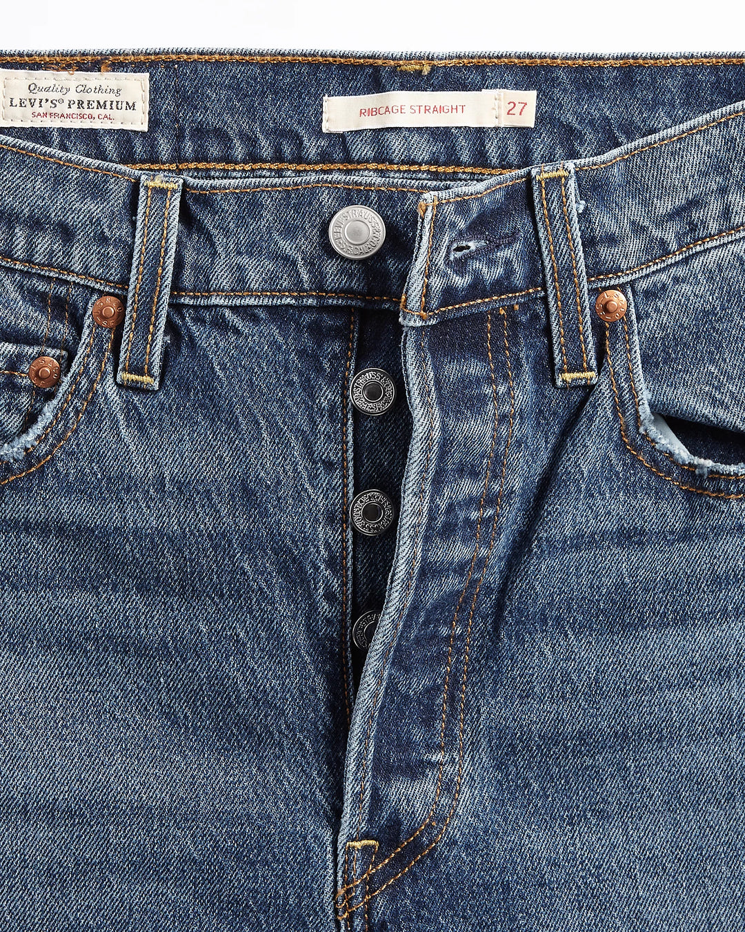 LEVI'S Ribcage Full Length Wide-Leg Jean - More Colors Available-The Shop Laguna Beach