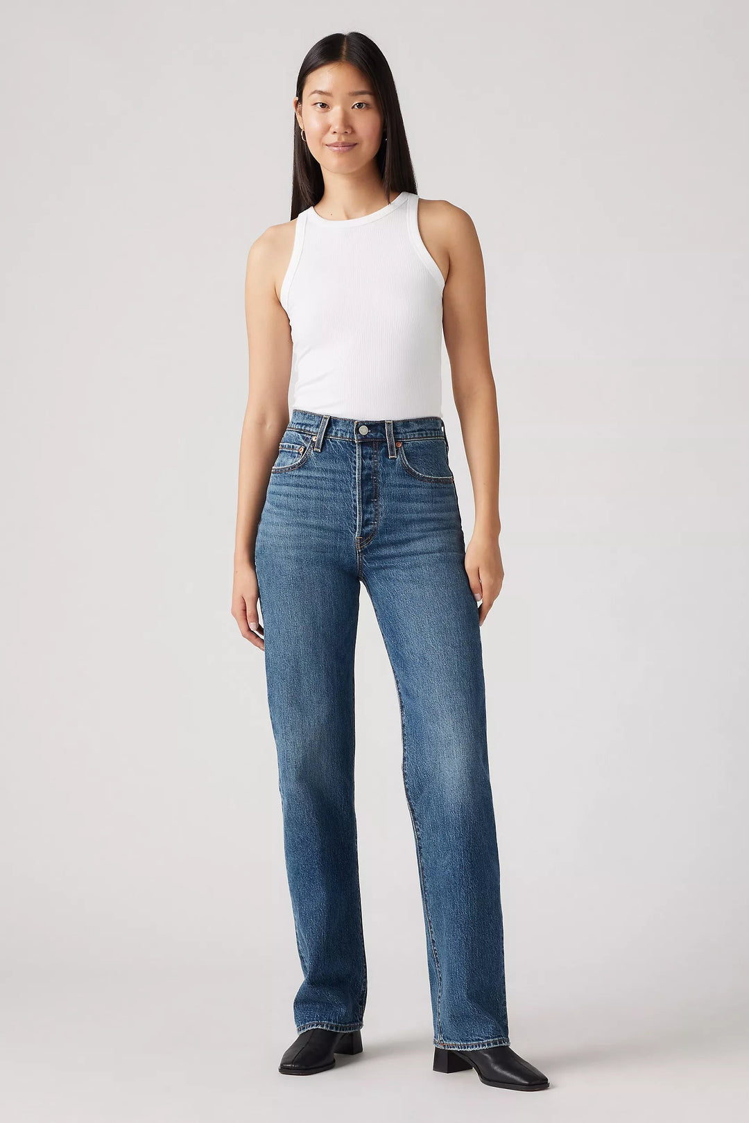 LEVI'S Ribcage Full Length Wide-Leg Jean - More Colors Available-The Shop Laguna Beach