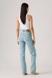 LEVI'S Ribcage Full Length Wide-Leg Jean - Blasted Stone Clean-The Shop Laguna Beach