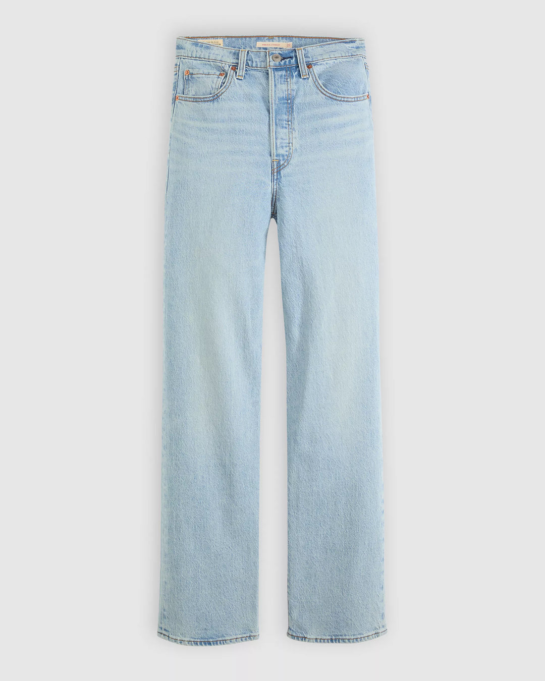 LEVI'S Ribcage Full Length Wide-Leg Jean - Blasted Stone Clean-The Shop Laguna Beach