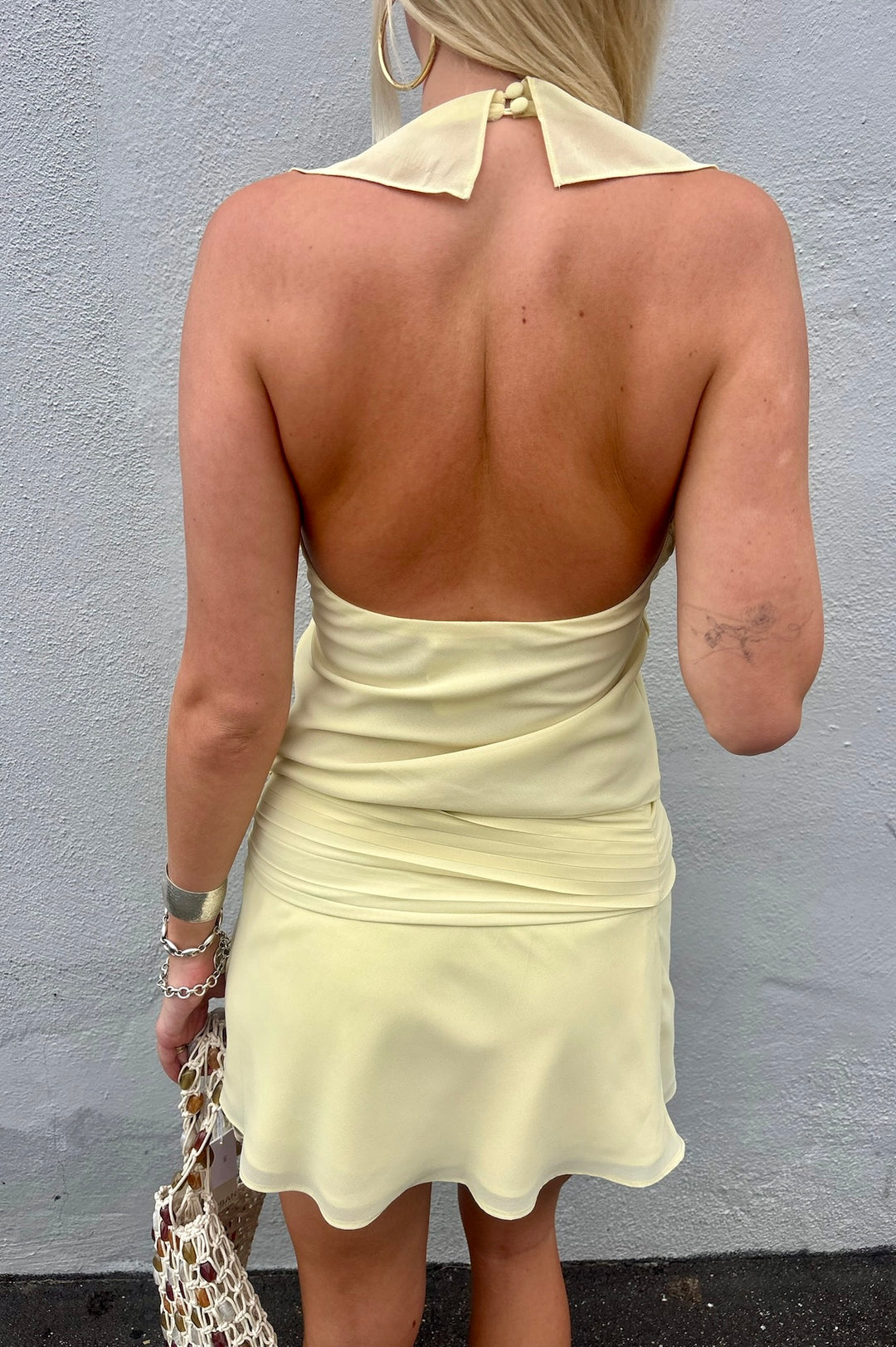 KEEN THE LABEL Salley Ruffle Halter Tank Top-The Shop Laguna Beach