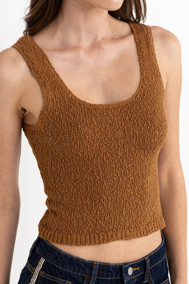 RHYTHM Adele Scoop Knit Tank-The Shop Laguna Beach