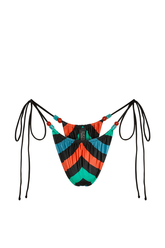 INDAH Roan Printed Micro Tie-Side Bottom
