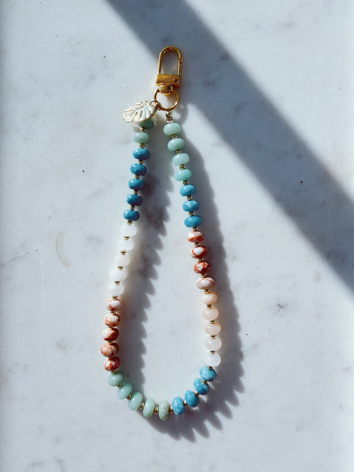 PALMIE Coastal Stone Phone Charm Wristlet - More Colors Available