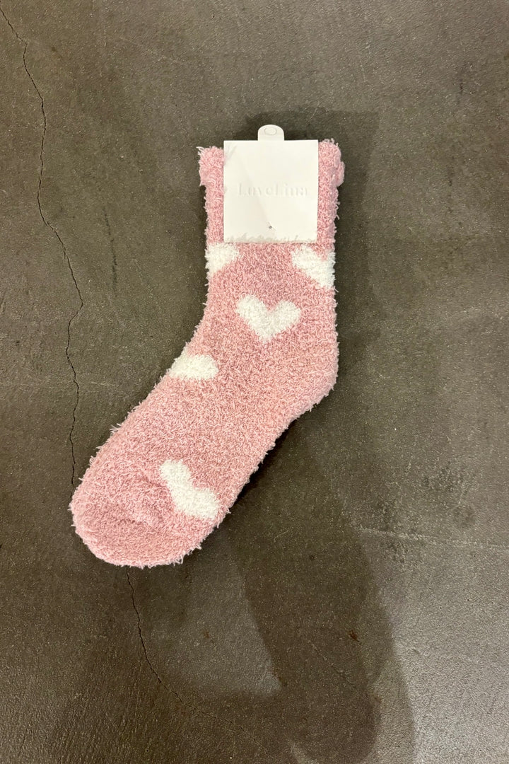 Big Heart Soft Socks - More Colors Available-The Shop Laguna Beach
