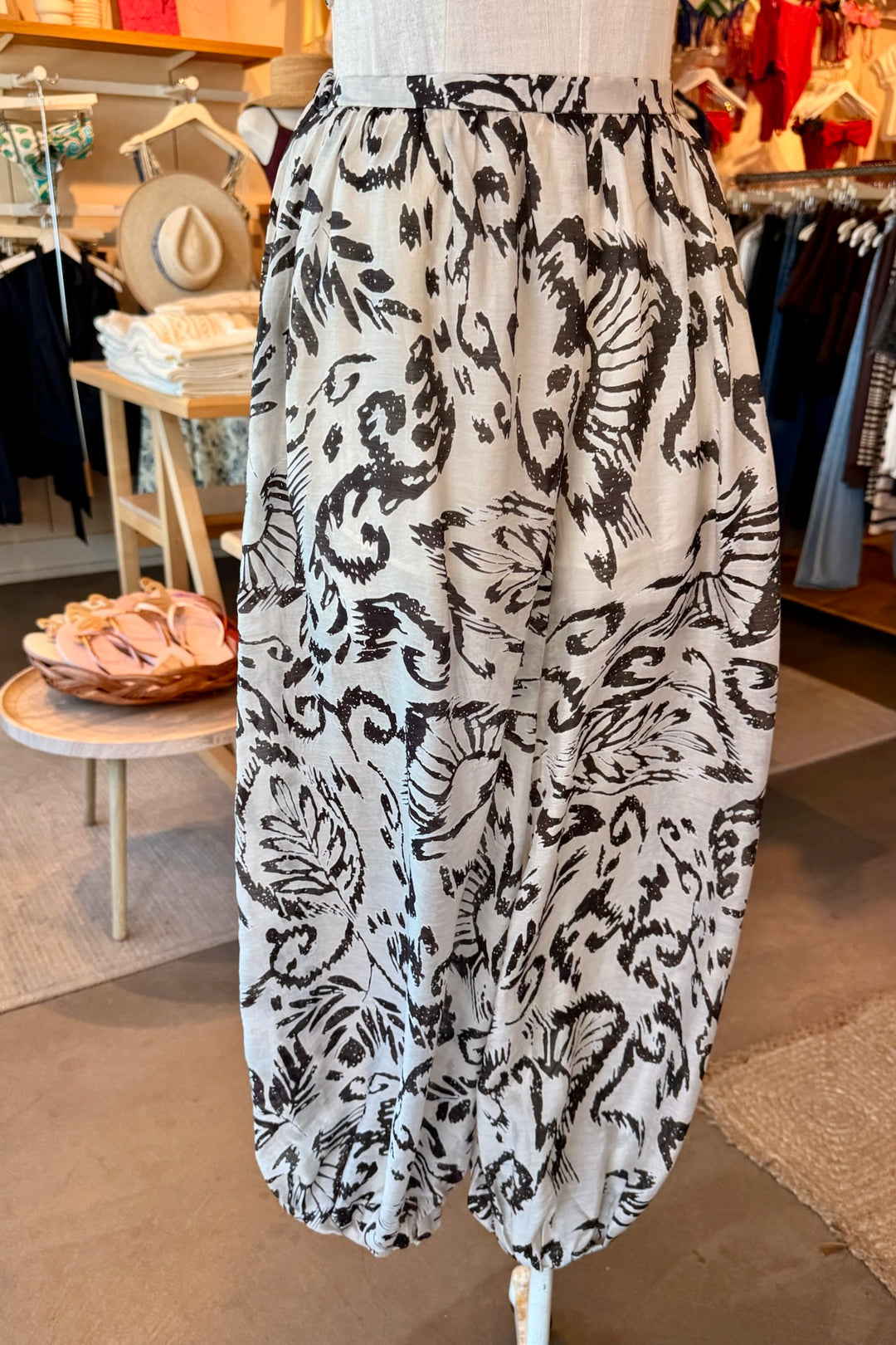 MAUDE CLUB Talia Balloon Pants-The Shop Laguna Beach