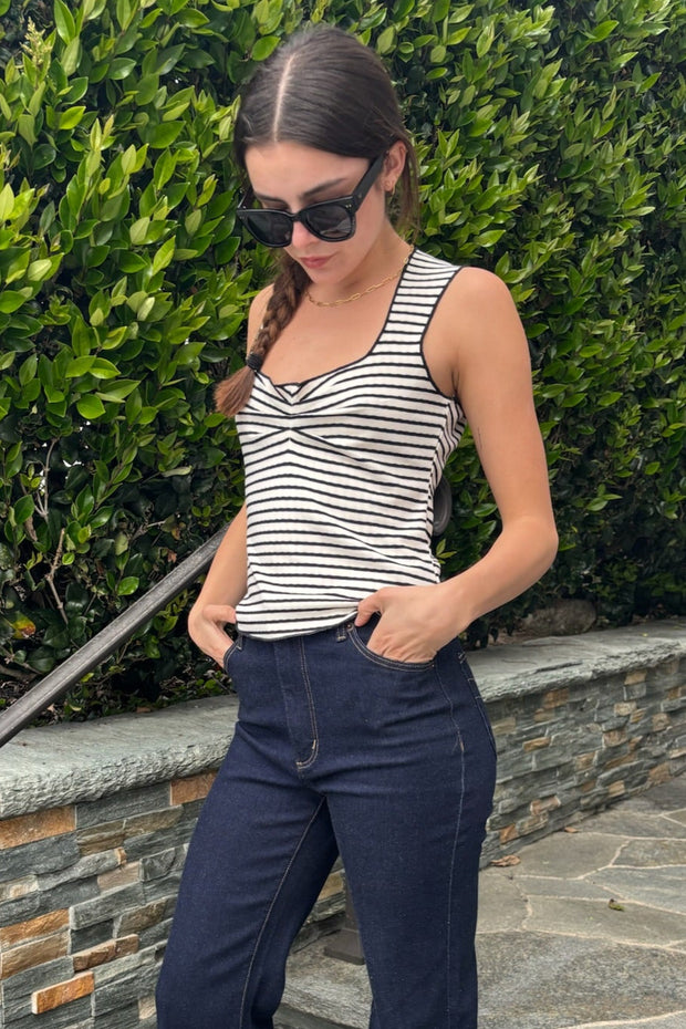 KEEN THE LABEL Clara Striped Tank-The Shop Laguna Beach