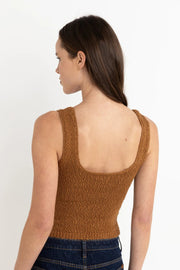 RHYTHM Adele Scoop Knit Tank-The Shop Laguna Beach