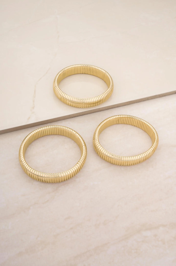 ETTIKA Golden Hour Flex Chain Bracelet Set-The Shop Laguna Beach