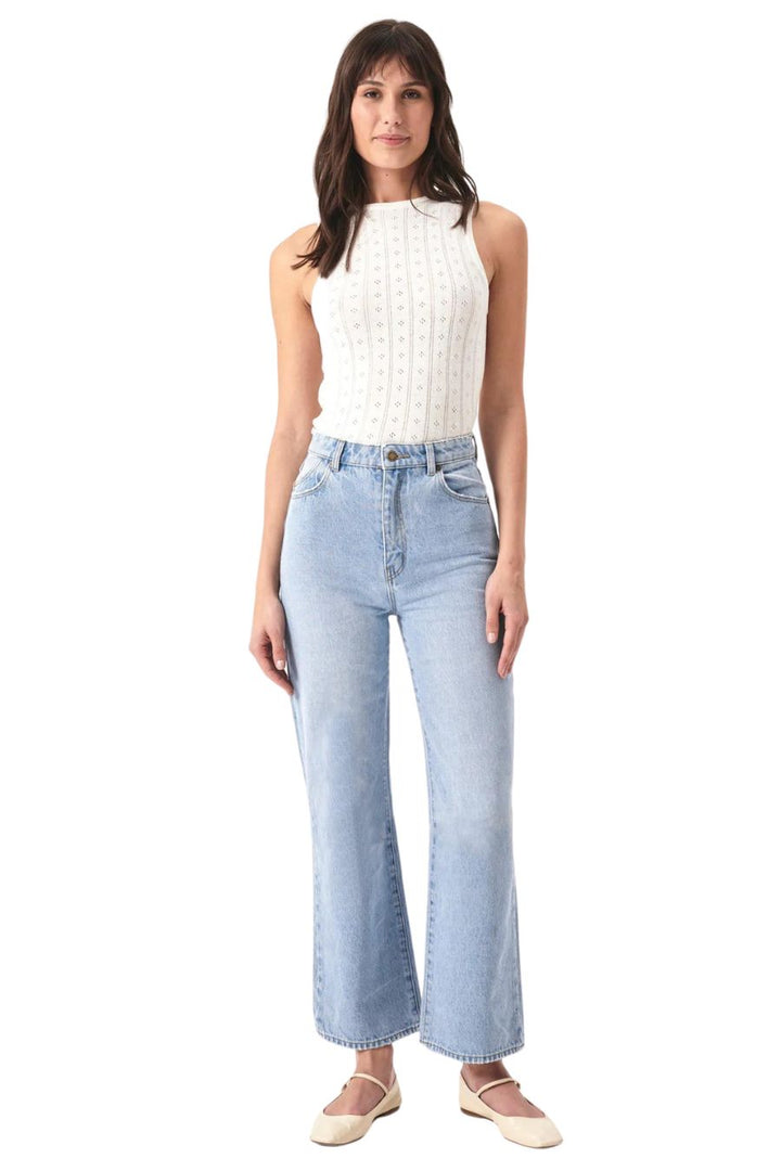 ROLLAS Heidi Ankle Jean - Old Stone-The Shop Laguna Beach