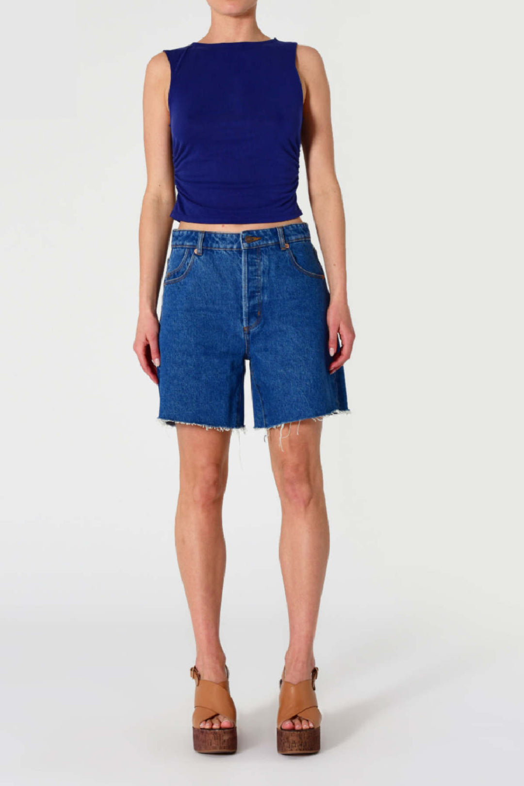 ROLLAS Lou Denim Short - Canyon Stone