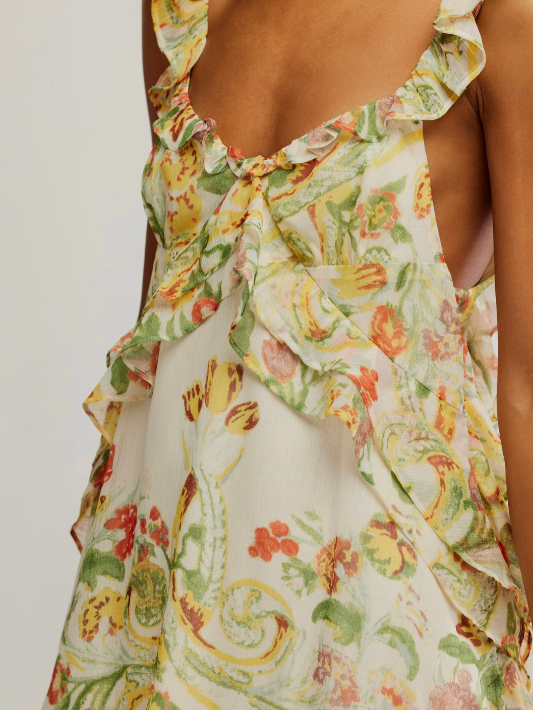 FREE PEOPLE Bali Flora Mini Dress-The Shop Laguna Beach