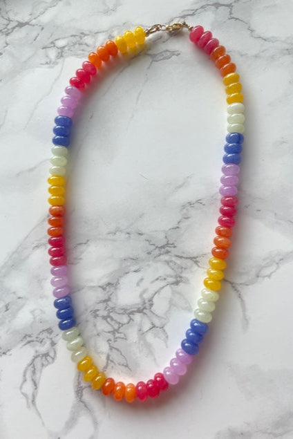 JESSICA MATRASKO Beatriz Jade Necklace-The Shop Laguna Beach