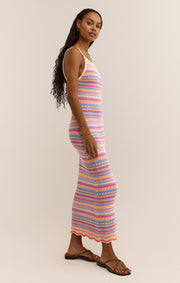Z SUPPLY Santa Cruz Crochet Midi Dress-The Shop Laguna Beach