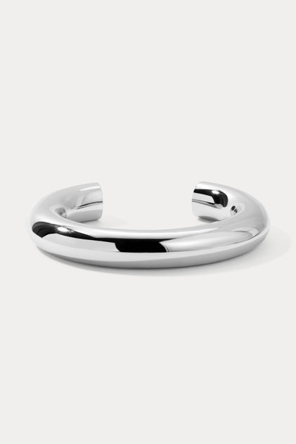 LILI CLASPE Sloane Large Hollow Cuff - Gold + Silver Available-The Shop Laguna Beach