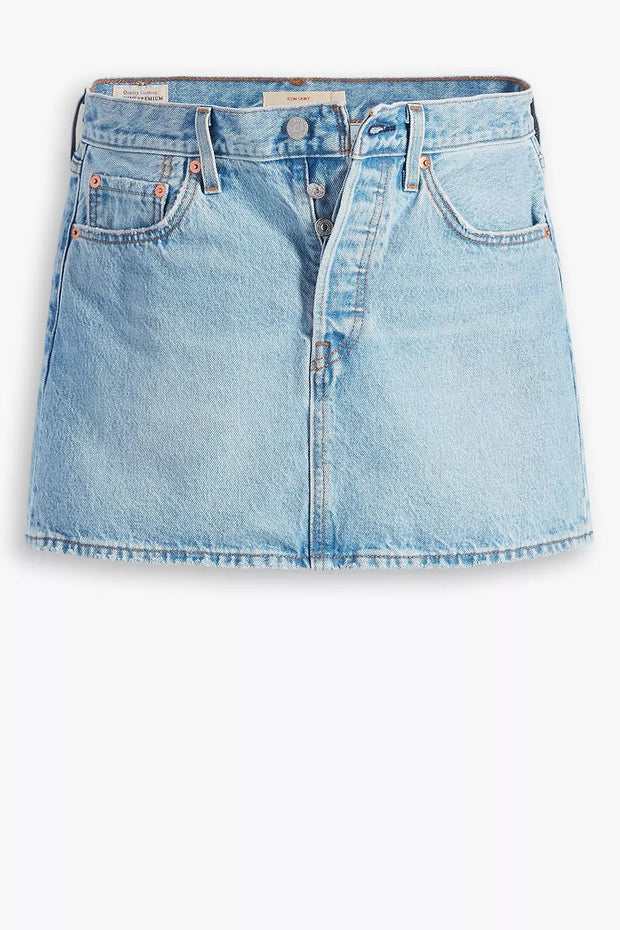 LEVI'S Icon Denim Mini Skirt - Front and Center-The Shop Laguna Beach