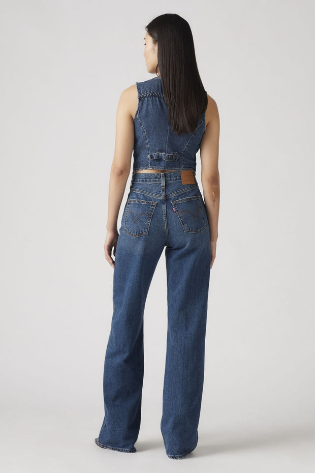 LEVI'S Ribcage Wide-Leg Full Jean - Polar Perimeter-The Shop Laguna Beach