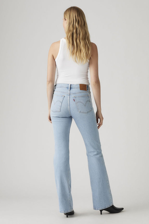 LEVI'S Wedgie Bootcut Jean - Blasted Stone Clean-The Shop Laguna Beach