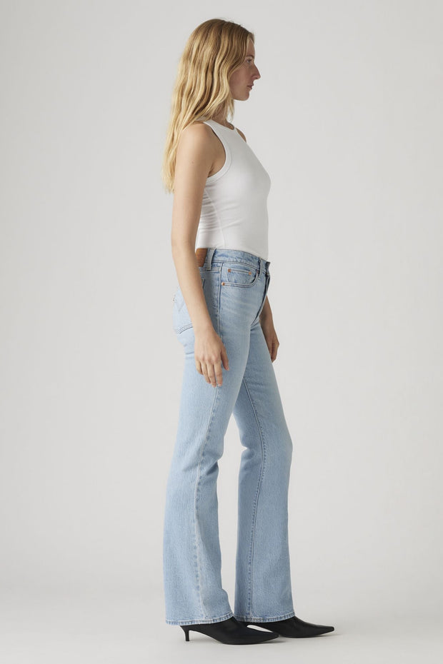 LEVI'S Wedgie Bootcut Jean - Blasted Stone Clean-The Shop Laguna Beach