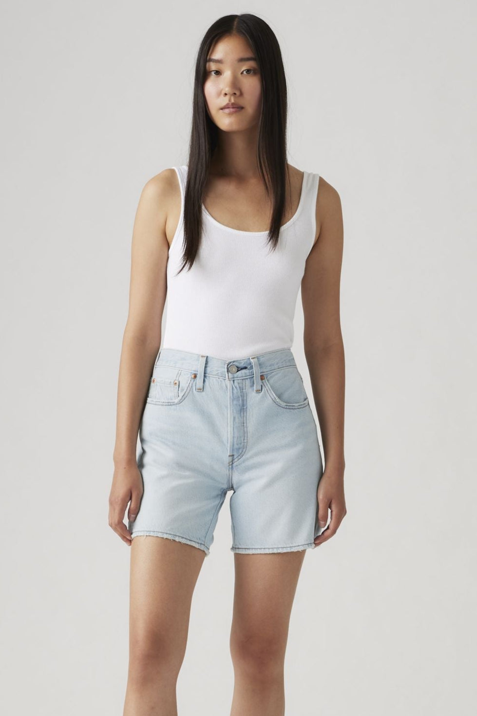 LEVI'S 501 Mid-Thigh Lightweight Denim Short - Make Memorable-The Shop Laguna Beach