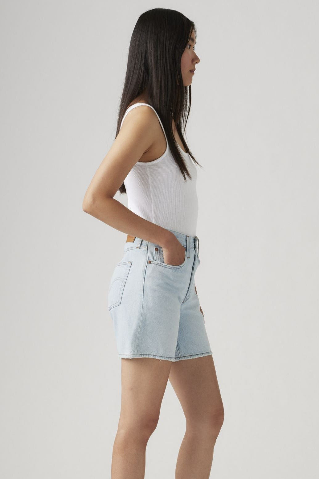LEVI'S 501 Mid-Thigh Lightweight Denim Short - Make Memorable-The Shop Laguna Beach