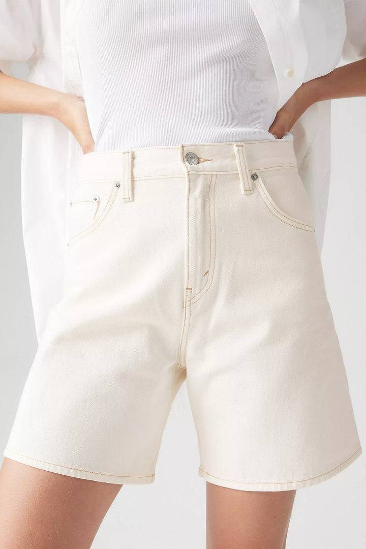 LEVI'S High & Baggy Denim Short - Snowing in LA-The Shop Laguna Beach