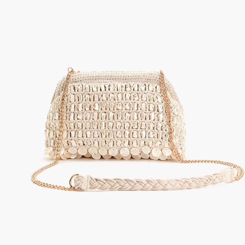 Pearl Sands Sparkle Clutch-The Shop Laguna Beach