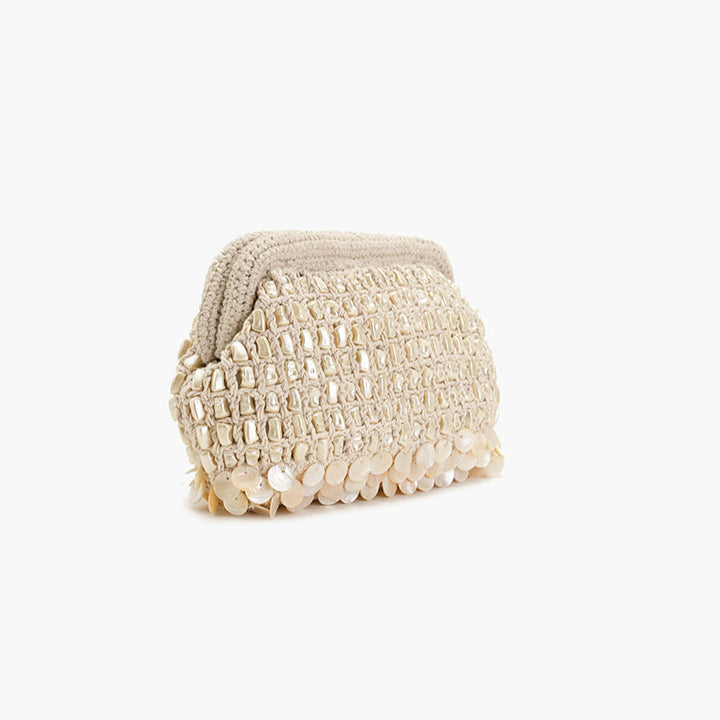 Pearl Sands Sparkle Clutch-The Shop Laguna Beach